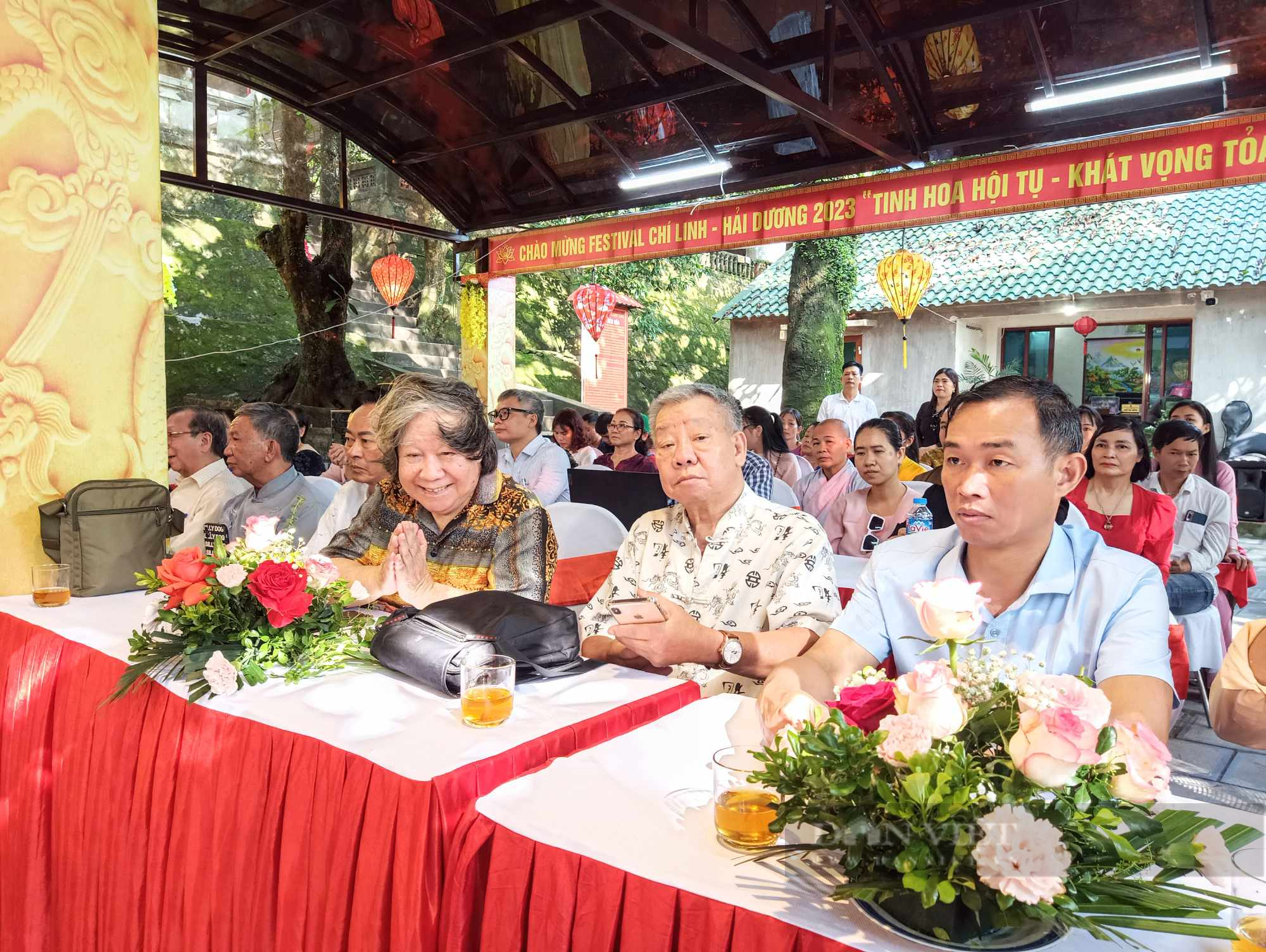Khai mạc Liên hoan Thực hành tín ngưỡng thờ Mẫu tam phủ của người Việt tại Festival Chí Linh - Hải Dương 2023 - Ảnh 4.