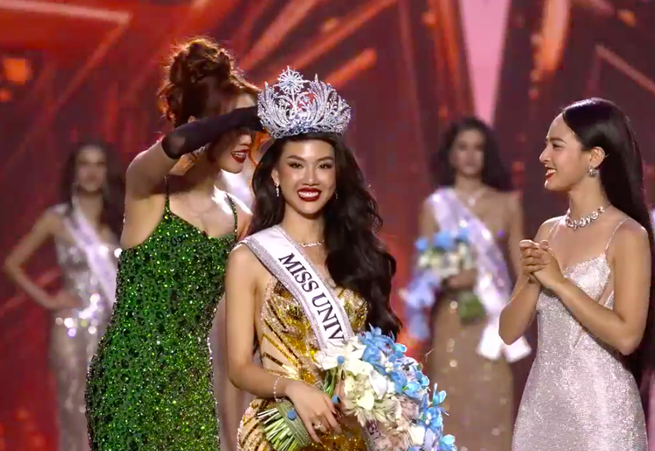 Bùi Quỳnh Hoa đăng quang Miss Universe Vietnam 2023 - Ảnh 1.