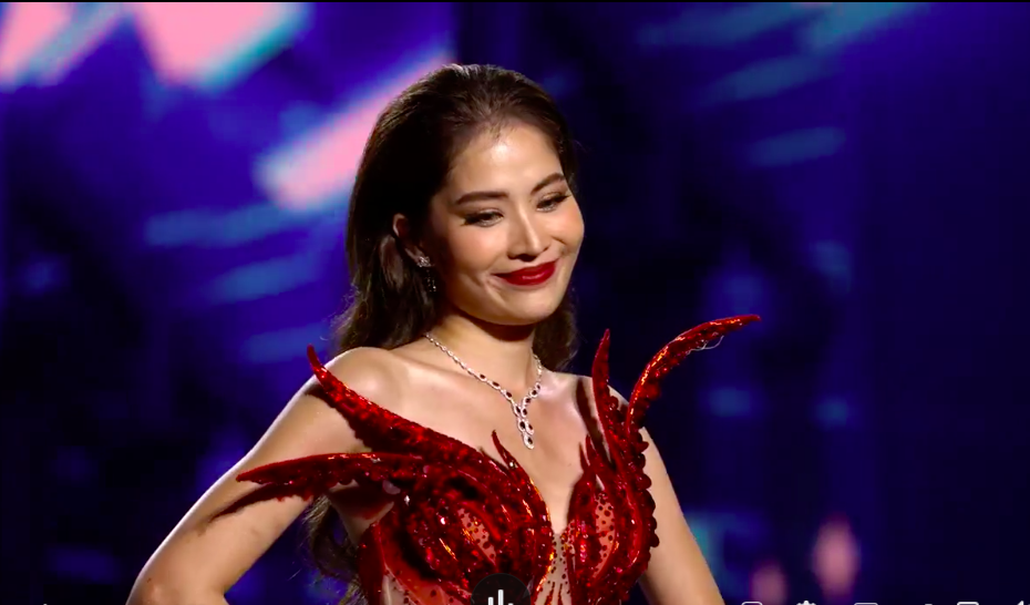 Chung kết Miss Universe Vietnam 2023: Lệ Nam trình diễn trang phục dạ hội - Ảnh 9.