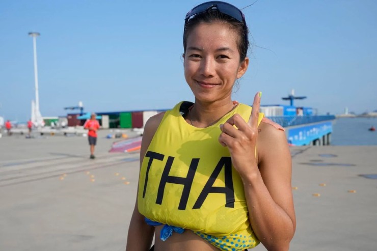 Vẻ xinh đẹp của mỹ nhân mang HCV ASIAD nội dung thi Olympic về cho Thái Lan - Ảnh 2.