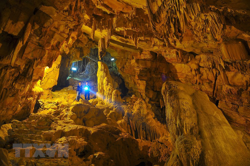 Một hang động ở Ninh Bình, bước vào bất ngờ vô số nhũ đá hình thù kỳ dị, tên nghe có người thảng thốt - Ảnh 4.