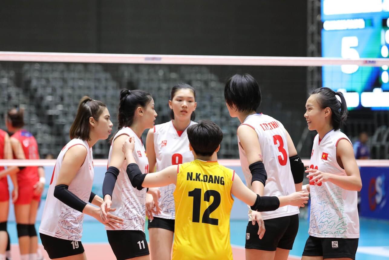 Đội tuyển bóng chuyền nữ Việt Nam đại thắng 3-0 trước Australia - Ảnh 1.