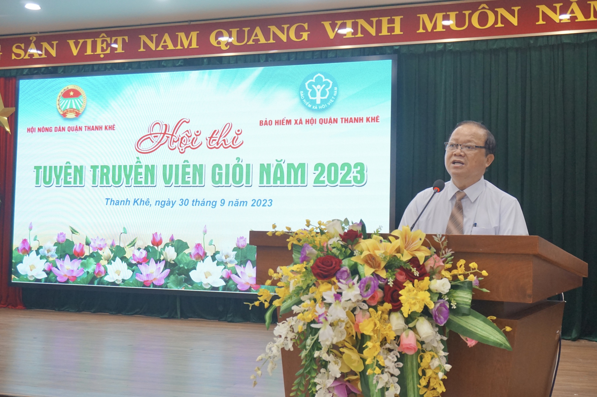 Đà Nẵng: Sôi nổi Hội thi tuyên truyền viên giỏi năm 2023 - Ảnh 1.