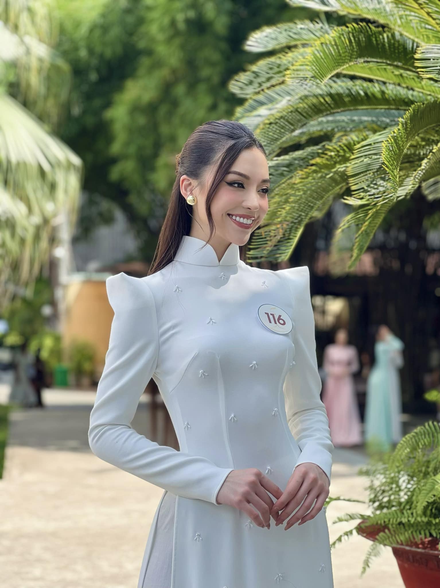 Sau Hoa hậu Ý Nhi, Top 10 Miss Grand Vietnam 2023 Nguyễn Thị Thùy Vi xin lỗi về phát ngôn gây sốc - Ảnh 3.