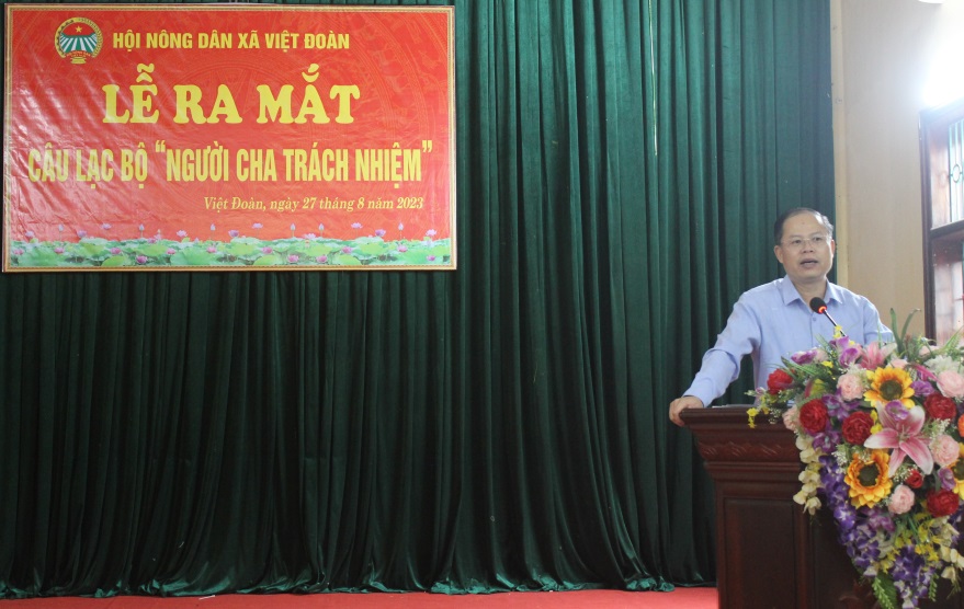 Hội Nông dân tỉnh Bắc Ninh ra mắt và sinh hoạt 5 Câu lạc bộ Người cha trách nhiệm - Ảnh 3.
