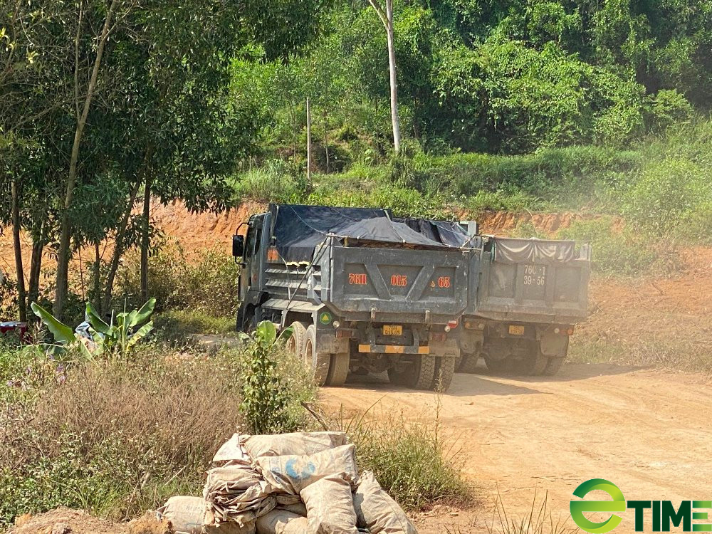 Quảng Ngãi: Mỏ đất Dông Cây Dừa vẫn đang nằm trong diện bị tạm dừng hoạt động  - Ảnh 4.