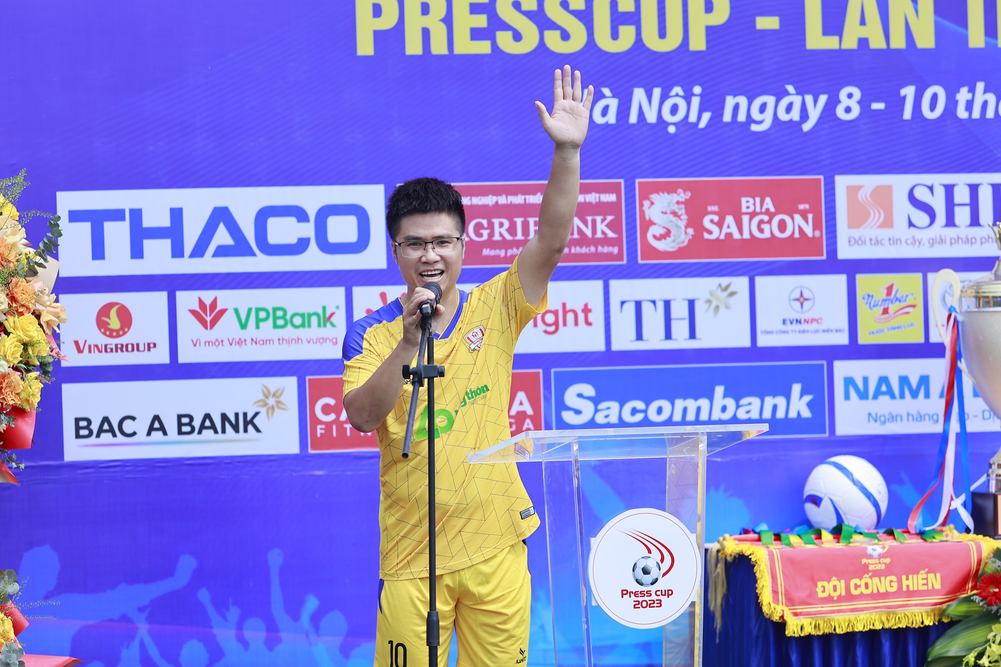 Khai mạc Vòng chung kết Press Cup 2023: báo NTNN/Dân Việt để hòa trận đầu ra quân - Ảnh 11.