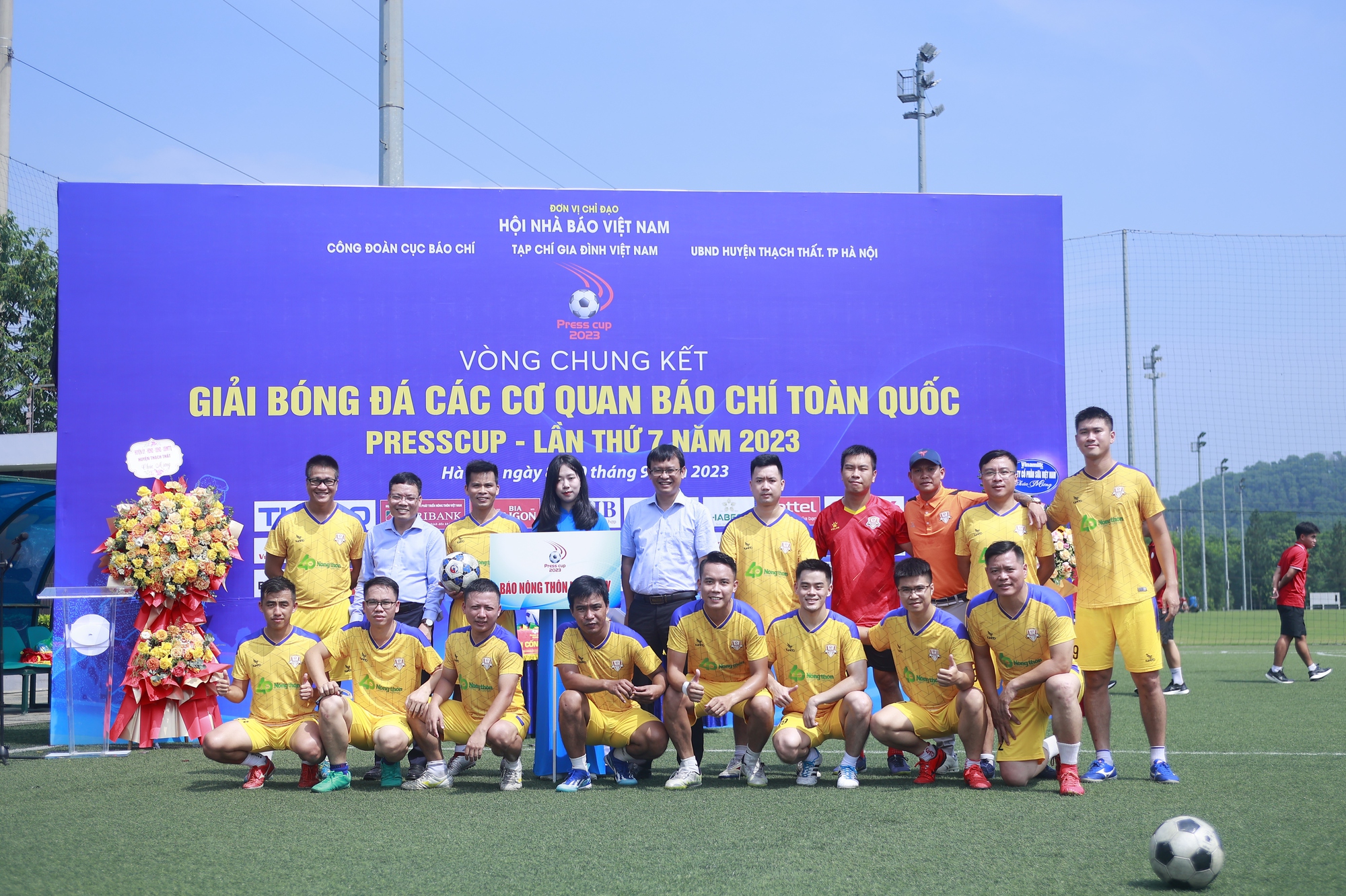 Khai mạc Vòng chung kết Press Cup 2023: báo NTNN/Dân Việt để hòa trận đầu ra quân - Ảnh 12.