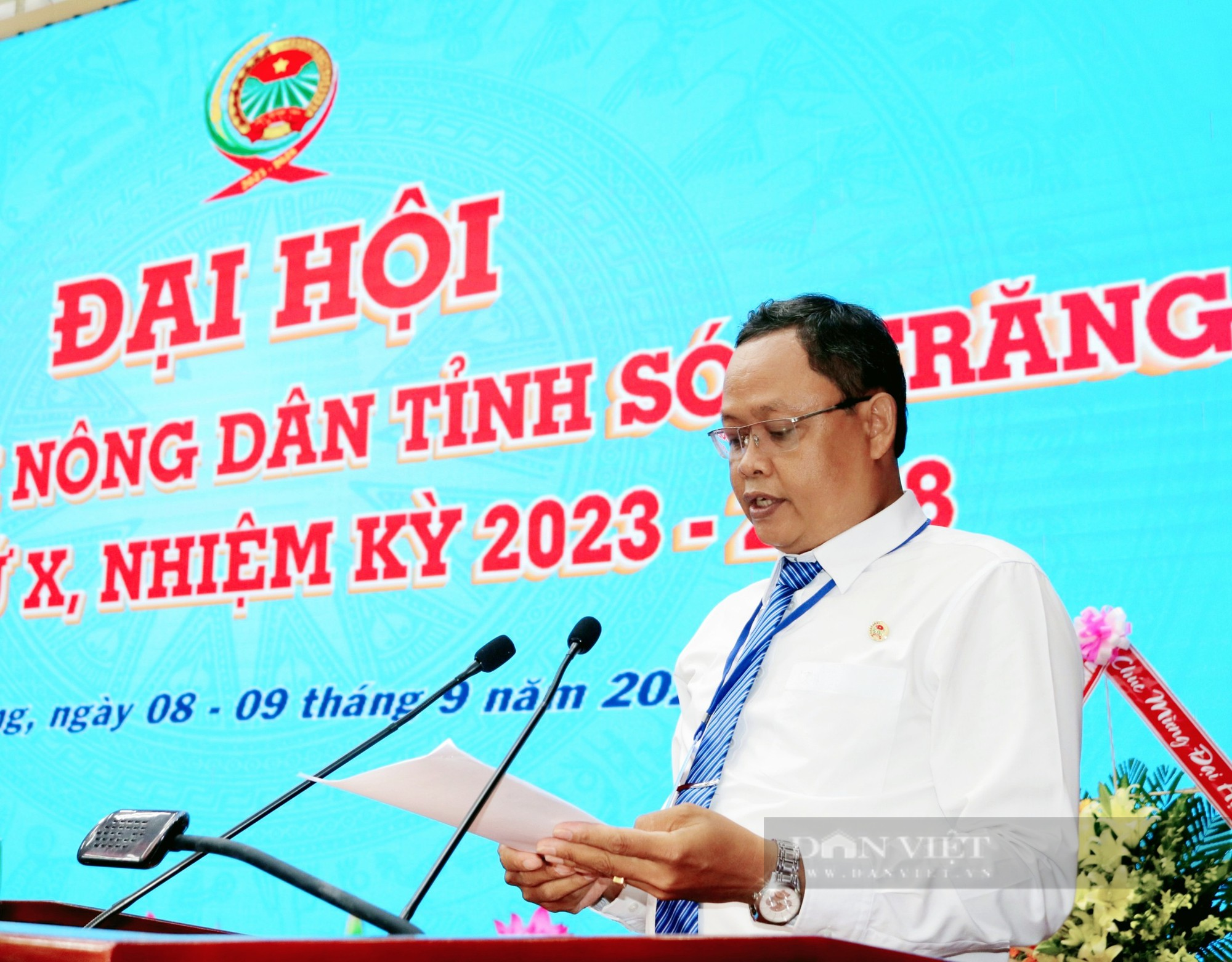  246 đại biểu tiêu biểu dự Đại hội Hội Nông dân tỉnh Sóc Trăng khóa X, nhiệm kỳ 2023 - 2028 - Ảnh 3.
