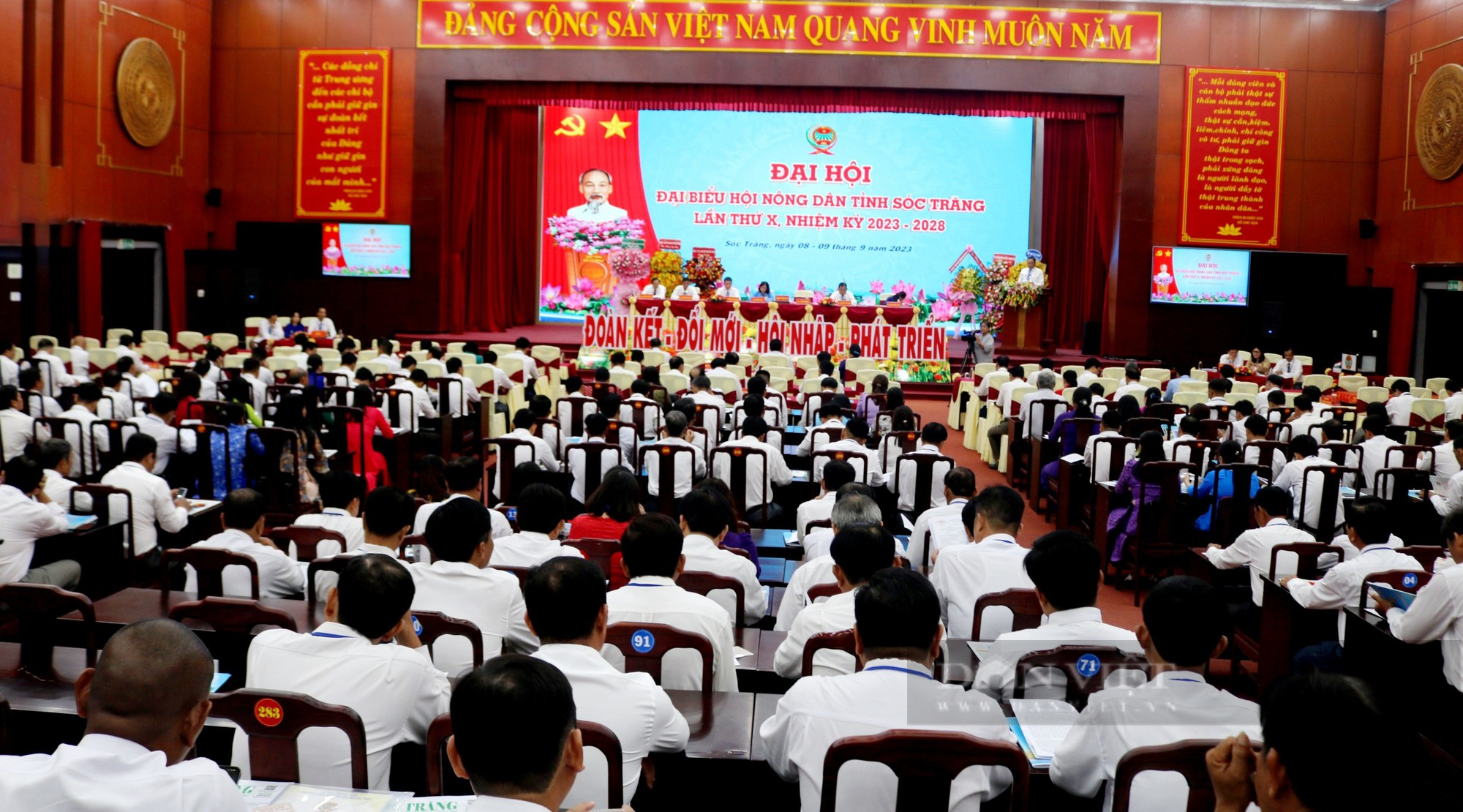  246 đại biểu tiêu biểu dự Đại hội Hội Nông dân tỉnh Sóc Trăng khóa X, nhiệm kỳ 2023 - 2028 - Ảnh 6.