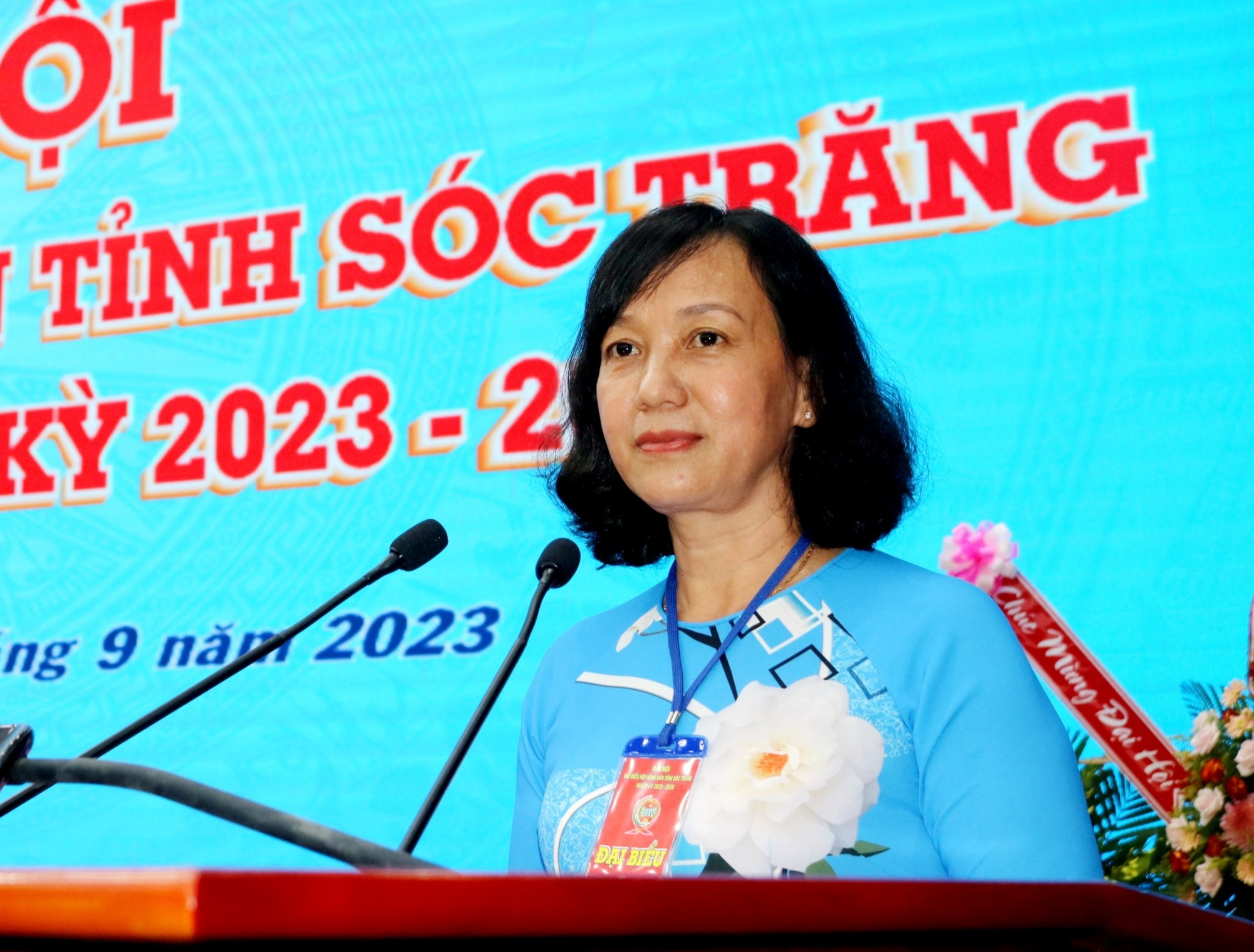  246 đại biểu tiêu biểu dự Đại hội Hội Nông dân tỉnh Sóc Trăng khóa X, nhiệm kỳ 2023 - 2028 - Ảnh 4.