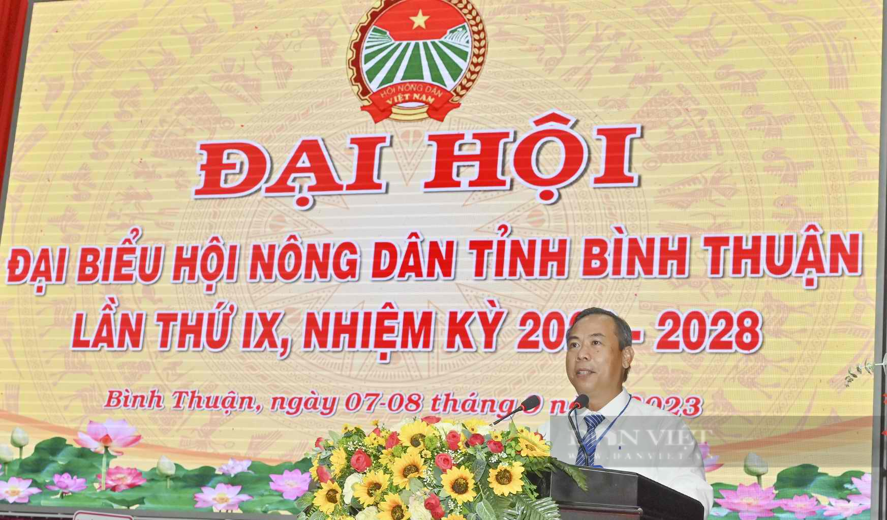 Ông Nguyễn Phú Hoàng tái đắc cử chức Chủ tịch Hội Nông dân tỉnh Bình Thuận nhiệm kỳ 2023- 2028 - Ảnh 3.