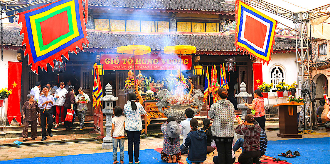 Linh thiêng ngôi đền xứ Nghệ hiện còn lưu giữ bài vị 18 đời vua Hùng - Ảnh 8.