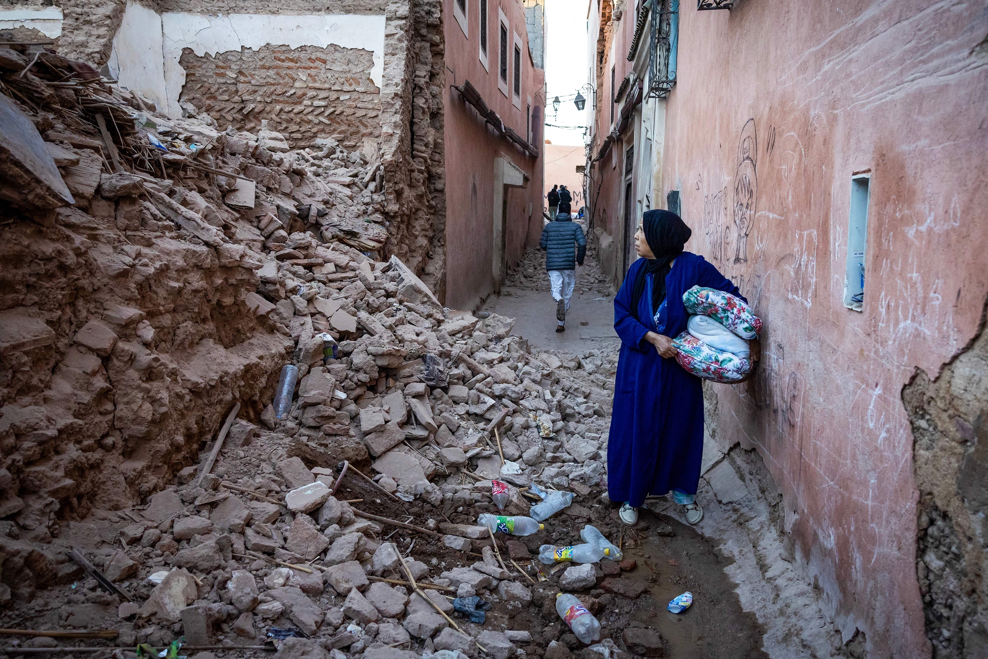 Ảnh: Hơn 600 người thiệt mạng trong động đất ở Morocco - Ảnh 2.