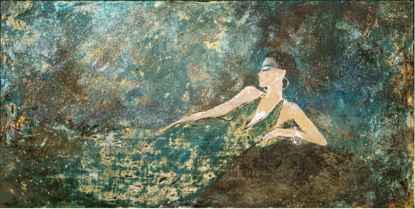 Lạc trong bộ sưu tập sơn mài đẹp như cổ tích của họa sĩ Mai Thị Kim Uyên - Ảnh 10.