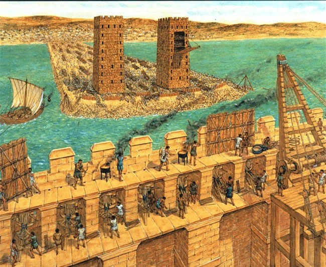 Chiến thuật vây thành kỳ lạ của Alexandros Đại đế: Biến cả hòn đảo thành bán đảo- Ảnh 2.