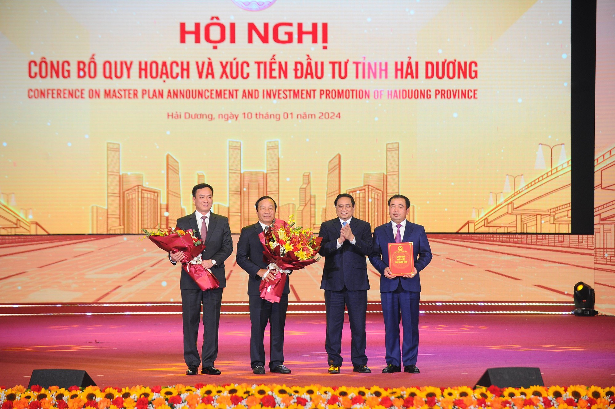 Thủ tướng Chính phủ dự hội nghị công bố Quy hoạch tỉnh Hải Dương tầm nhìn đến năm 2050- Ảnh 4.