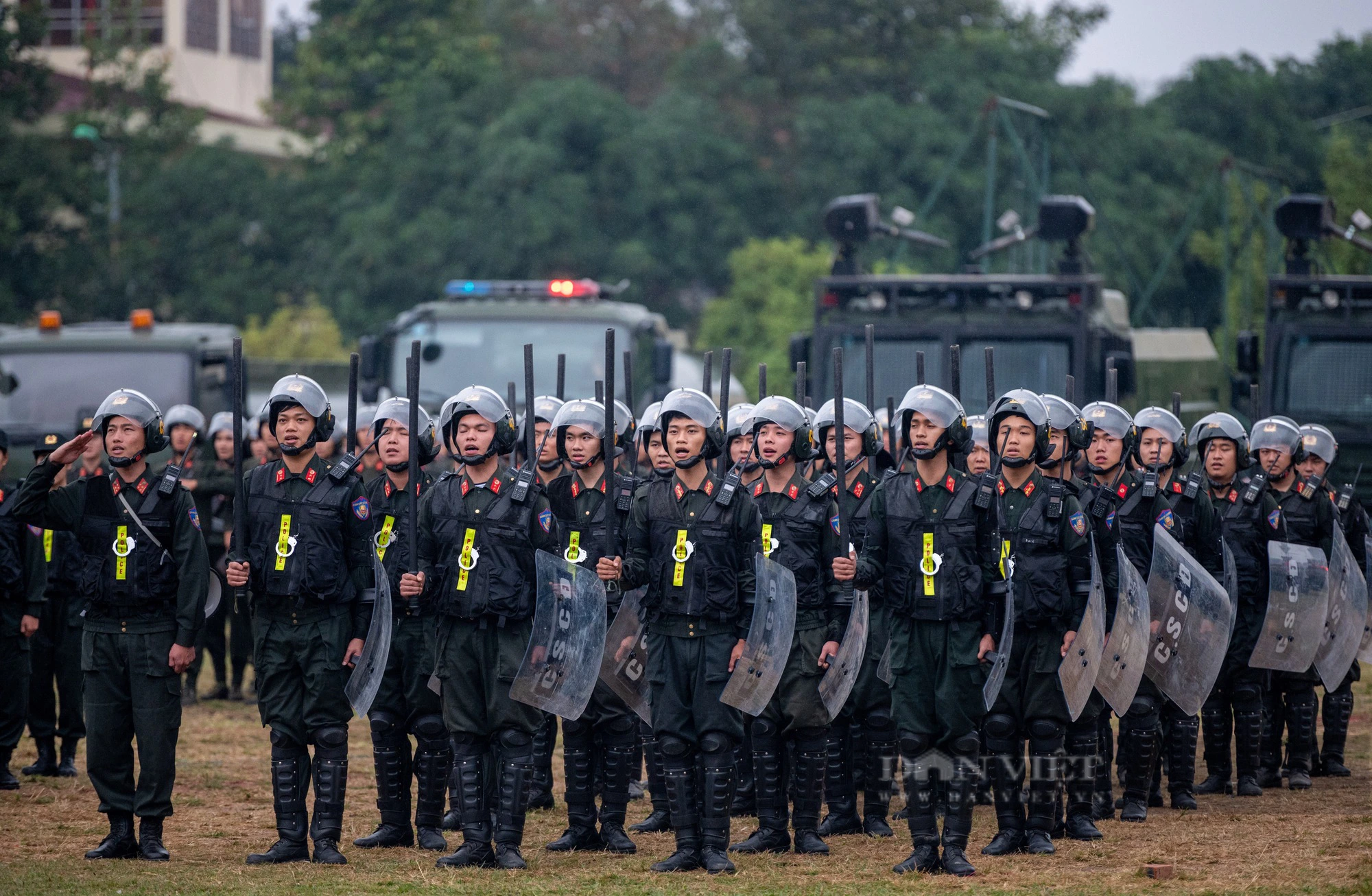 Ảnh] Ấn tượng hình ảnh lực lượng Cảnh sát cơ động Kỵ binh trong lễ ra mắt