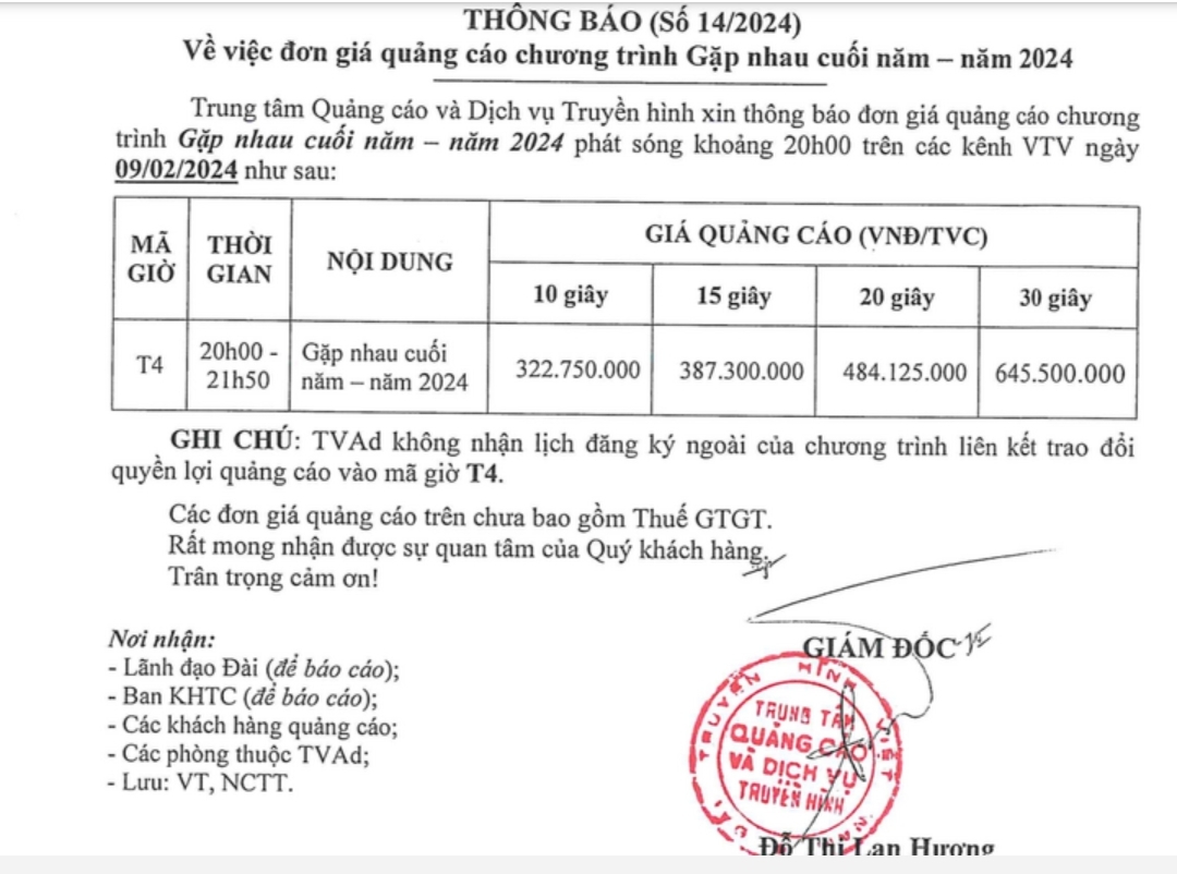 Táo Quân 2024 có giá quảng cáo gần 650 triệu đồng/30 giây, liệu có thu được 28 tỷ đồng như năm 2023?- Ảnh 1.