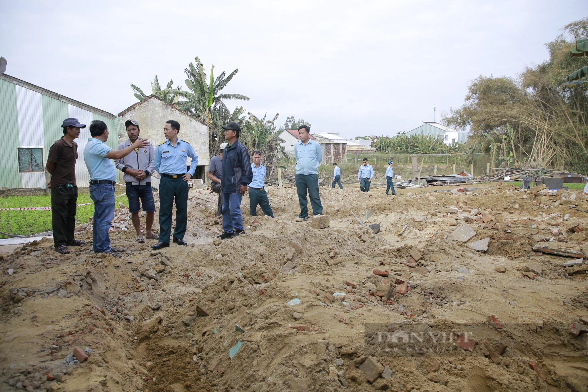 Lợp tôn, xây phòng mới cho gia đình bị thiệt hại sau vụ máy bay rơi tại Quảng Nam- Ảnh 1.