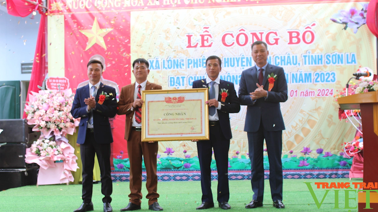 Xã biên giới Lóng Phiêng đạt chuẩn nông thôn mới- Ảnh 2.
