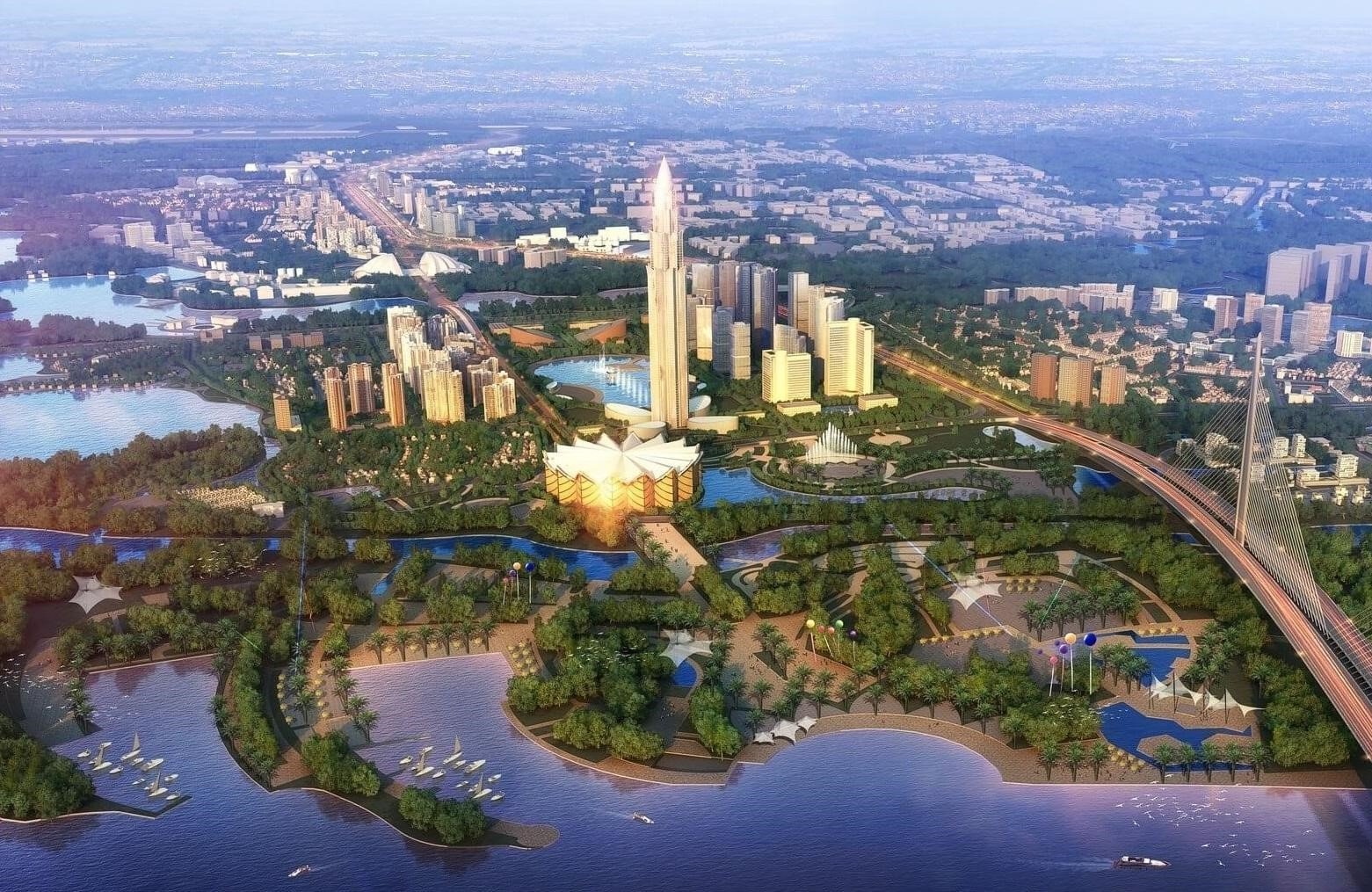 Hà Nội sắp có tháp trung tâm tài chính 1 tỷ USD- Ảnh 1.