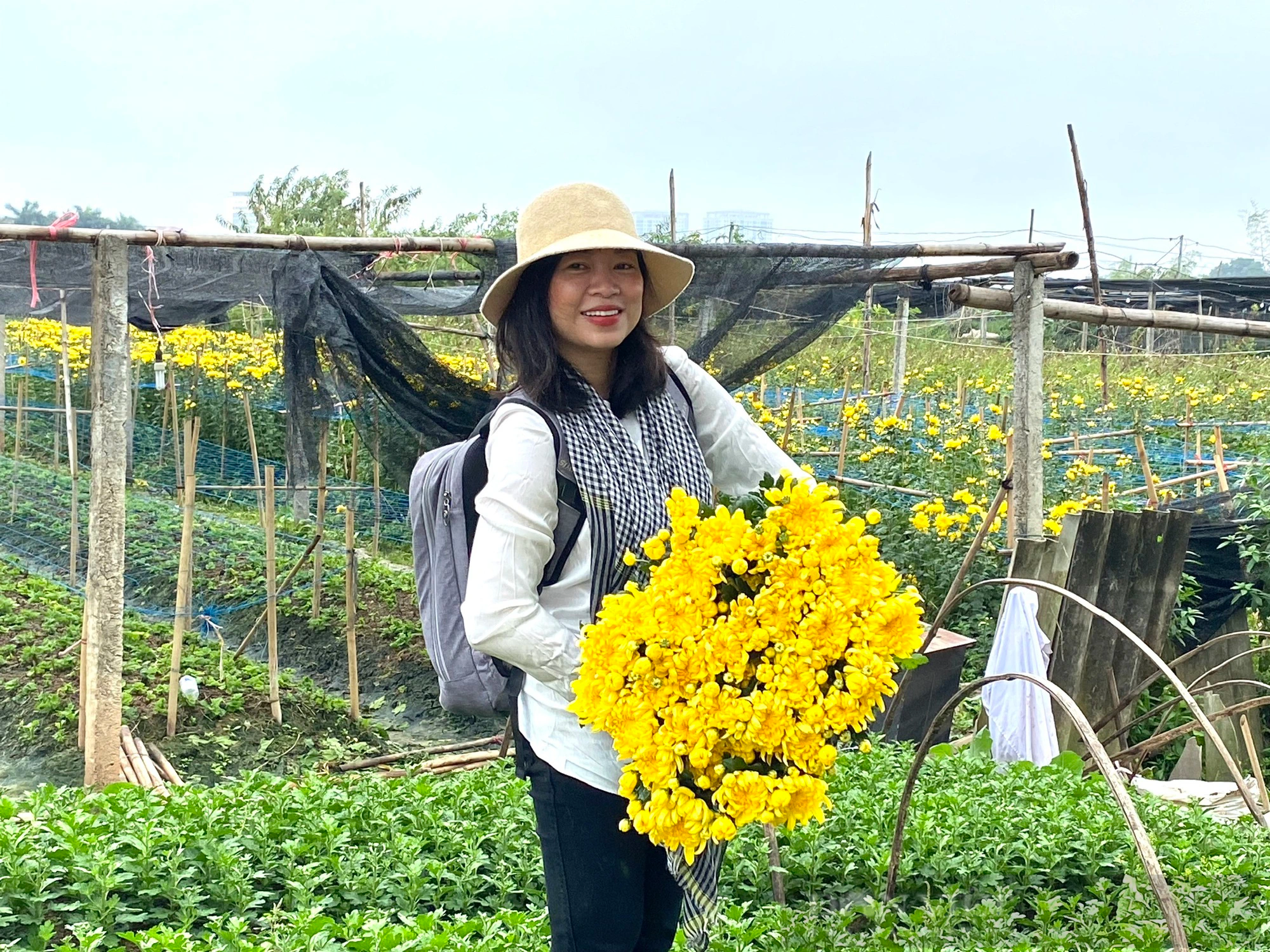 Làng hoa Tây Tựu mong được giá khi cận Tết Nguyên đán- Ảnh 6.