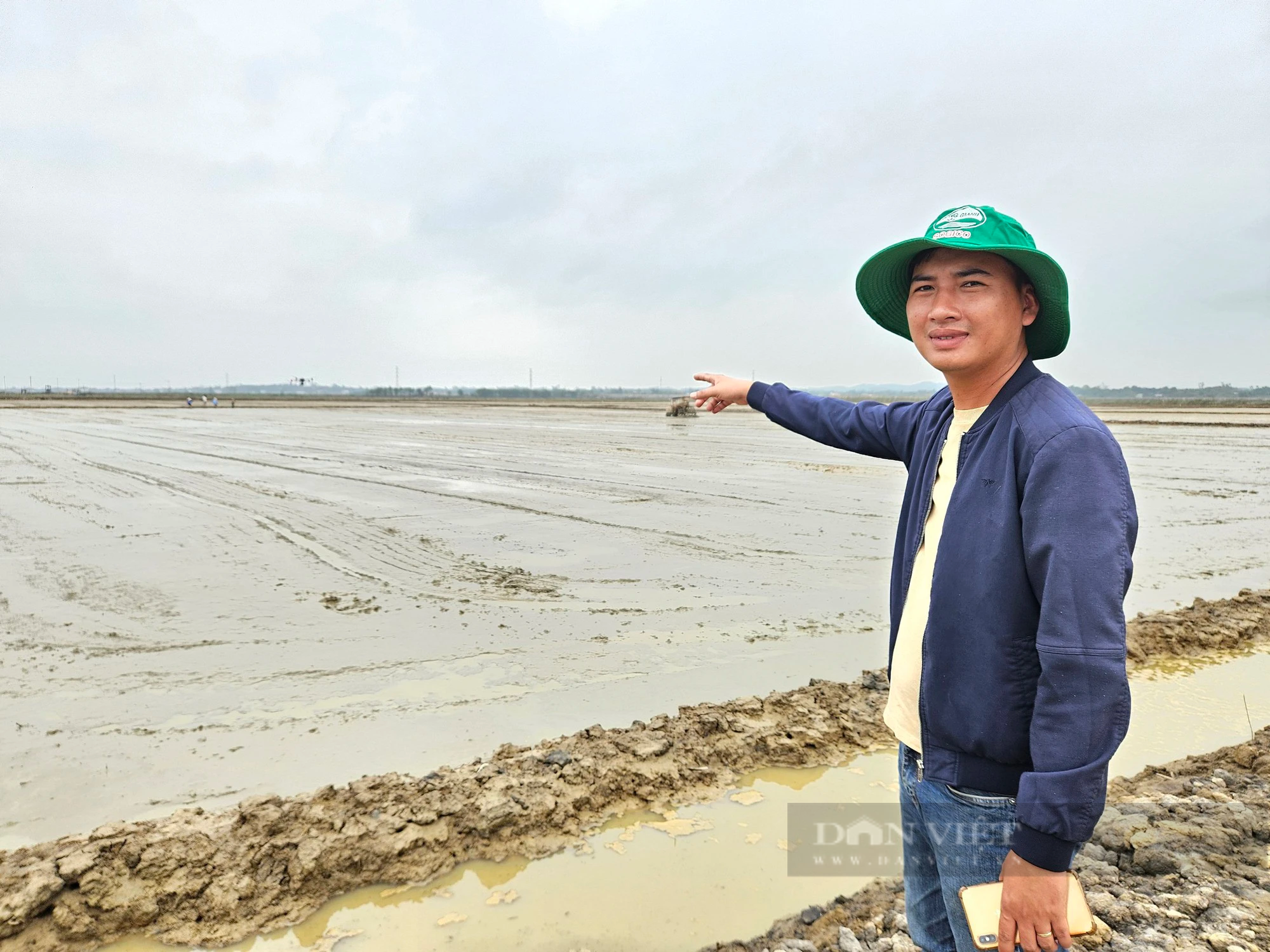 "3 nhà" ở Quảng Bình liên kết trồng lúa hữu cơ trên một cánh đồng "không dấu chân"- Ảnh 1.