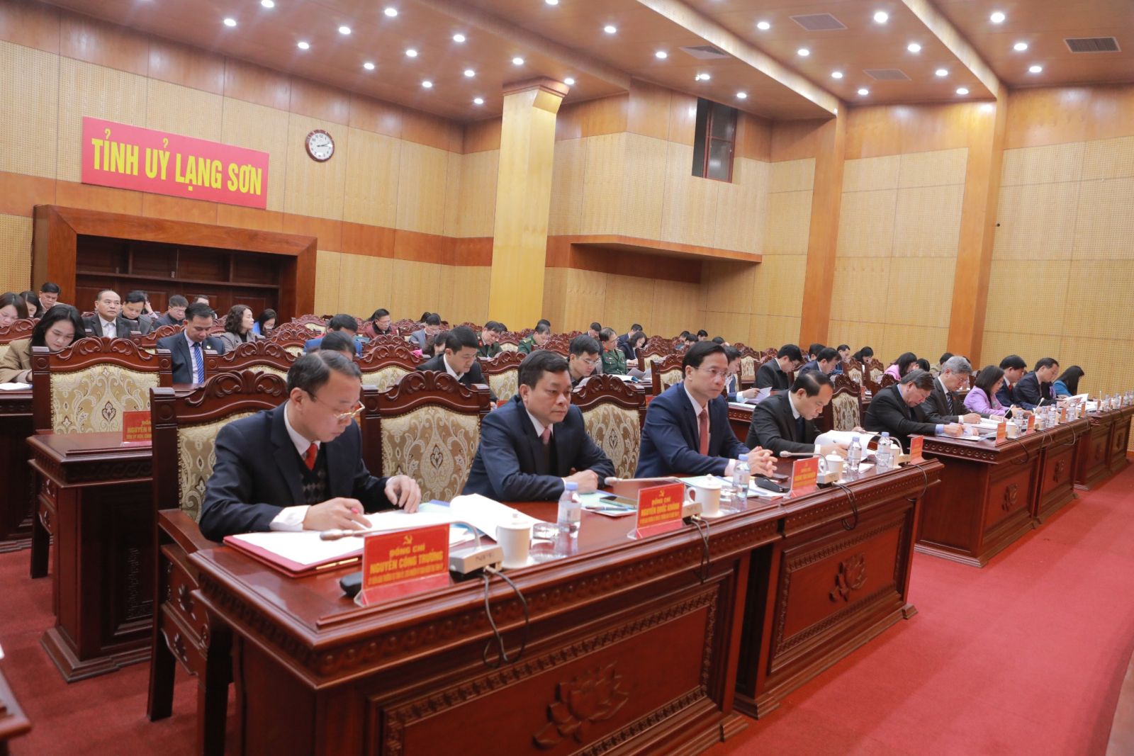 Phó Chủ nhiệm Thường trực UBKT Trung ương dự Hội nghị tổng kết công tác kiểm tra, giám sát tại Lạng Sơn- Ảnh 1.