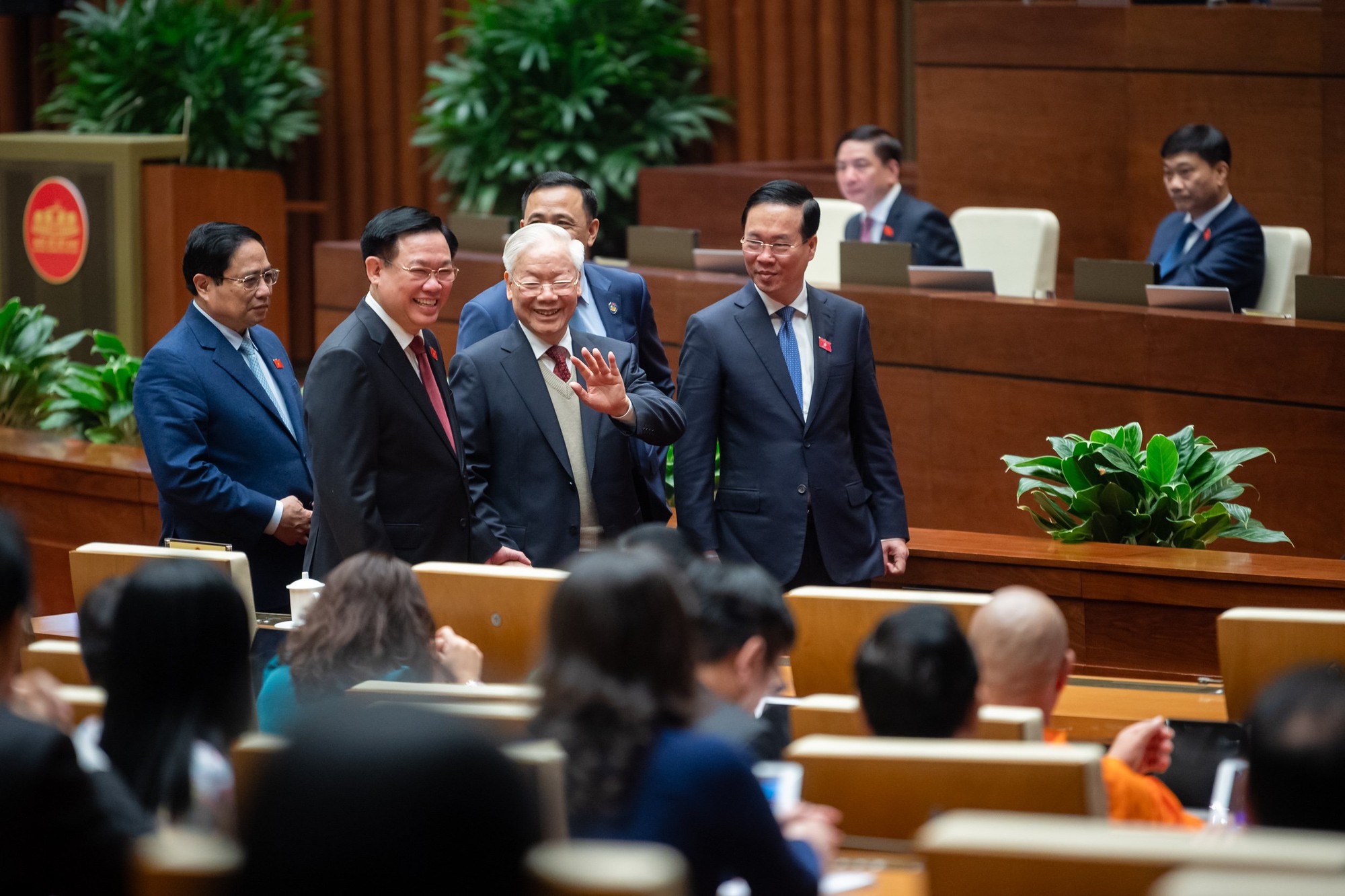 Tổng Bí thư Nguyễn Phú Trọng dự phiên khai mạc kỳ họp Quốc hội bất thường lần thứ 5- Ảnh 3.