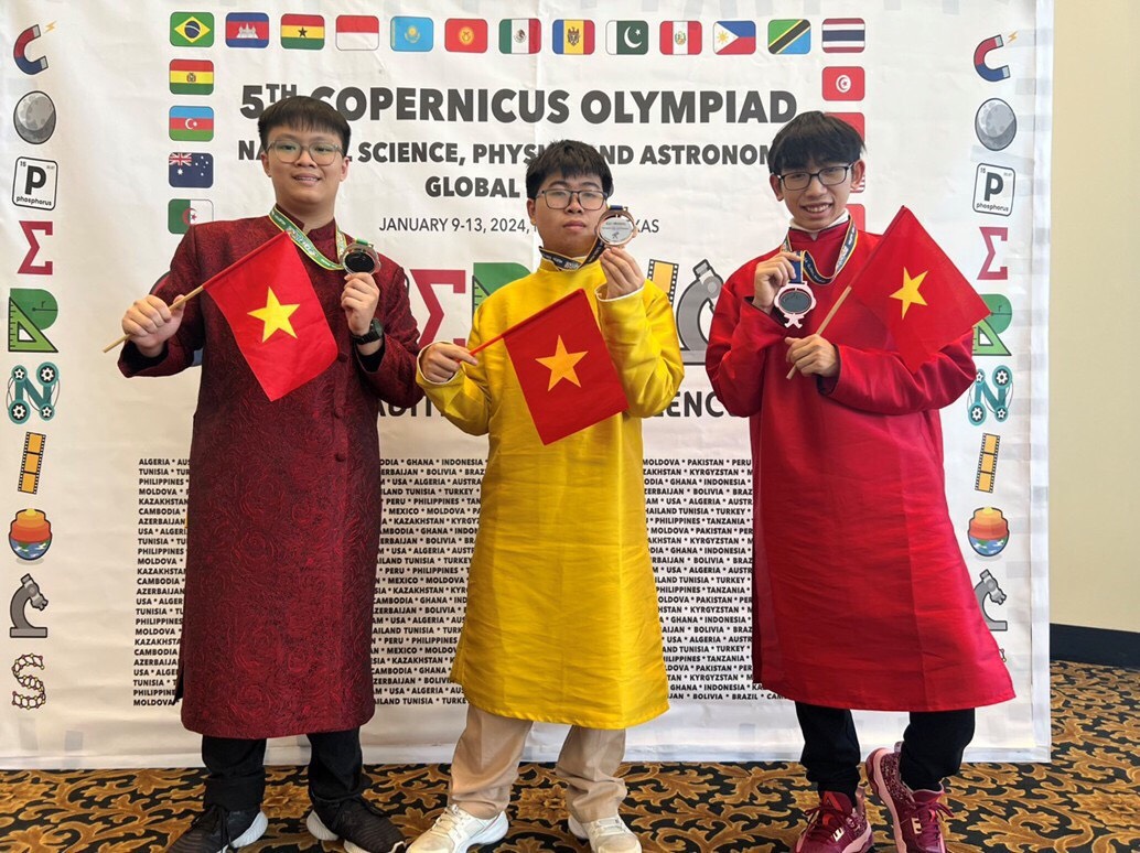 Học sinh Lào Cai đạt thành tích cao tại kỳ thi Olympic khoa học và thiên văn quốc tế tại Mỹ - Ảnh 3.