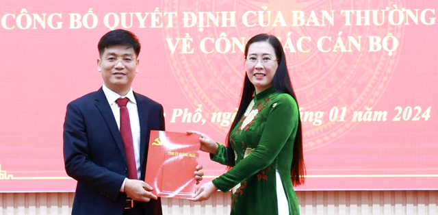 Quảng Ngãi:
Sơn Hà có tân Phó Chủ tịch và Uỷ viên BTV huyện, chuẩn y kết quả bầu Bí thư TX.Đức Phổ
- Ảnh 1.