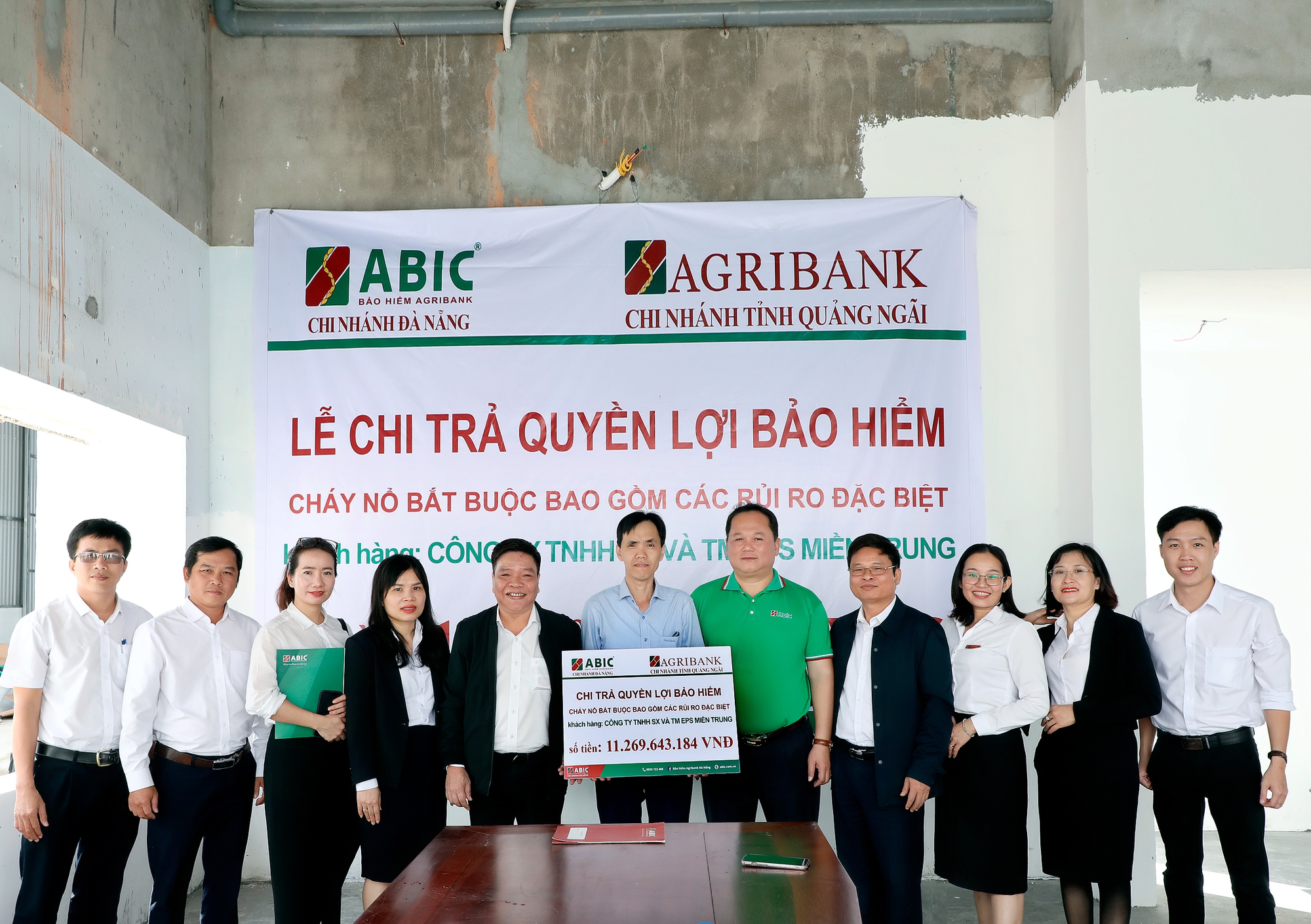 ABIC chi trả bồi thường hơn 11 tỷ đồng bảo hiểm cháy nổ cho một công ty ở Quảng Ngãi- Ảnh 1.