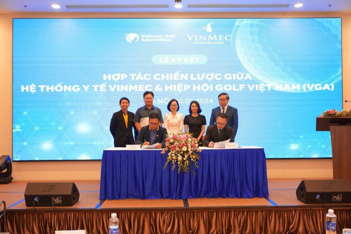 Hiệp hội Golf Việt Nam hợp tác chiến lược với Bệnh viện Đa khoa Quốc tế Vinmec- Ảnh 1.