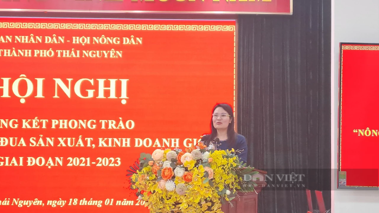 Thành phố Thái Nguyên có trên 24.500 hộ nông dân sản xuất kinh doanh giỏi giai đoạn 2021 – 2023- Ảnh 2.