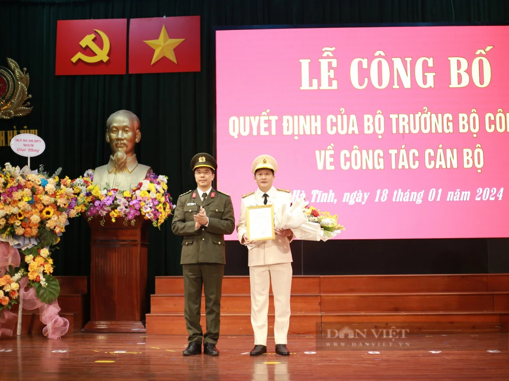 Hà Tĩnh có tân Phó Giám đốc Công an tỉnh - Ảnh 2.
