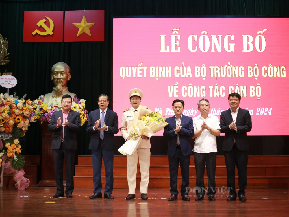 Hà Tĩnh có tân Phó Giám đốc Công an tỉnh - Ảnh 3.