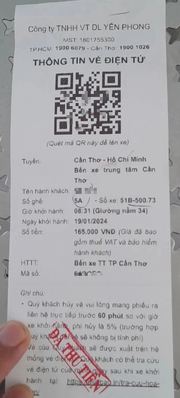 Sở GTVT TP.Cần Thơ nói gì về xe khách Yên Phong có logo "Thành Bưởi" khai thác tuyến Cần Thơ - TP.HCM?- Ảnh 1.
