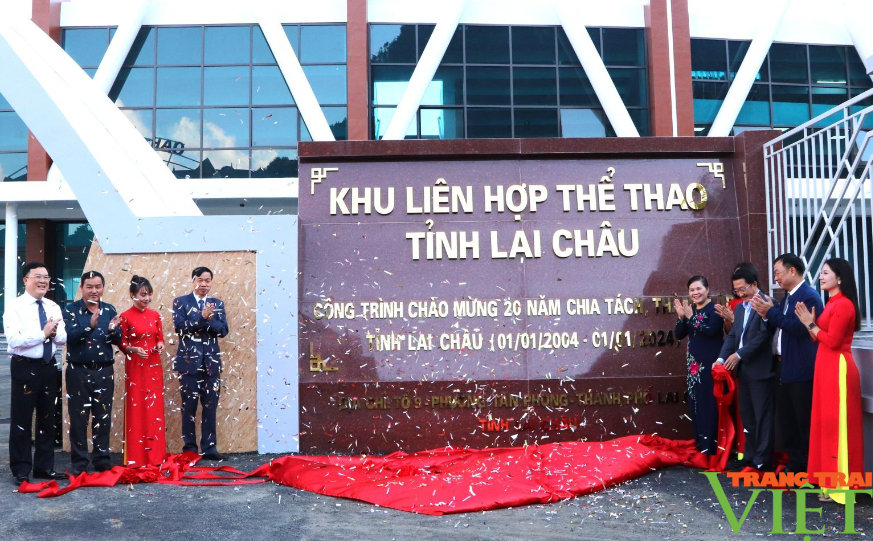 Thêm 3 công trình được gắn biển chào mừng Kỷ niệm 20 năm chia tách, thành lập tỉnh Lai Châu - Ảnh 3.
