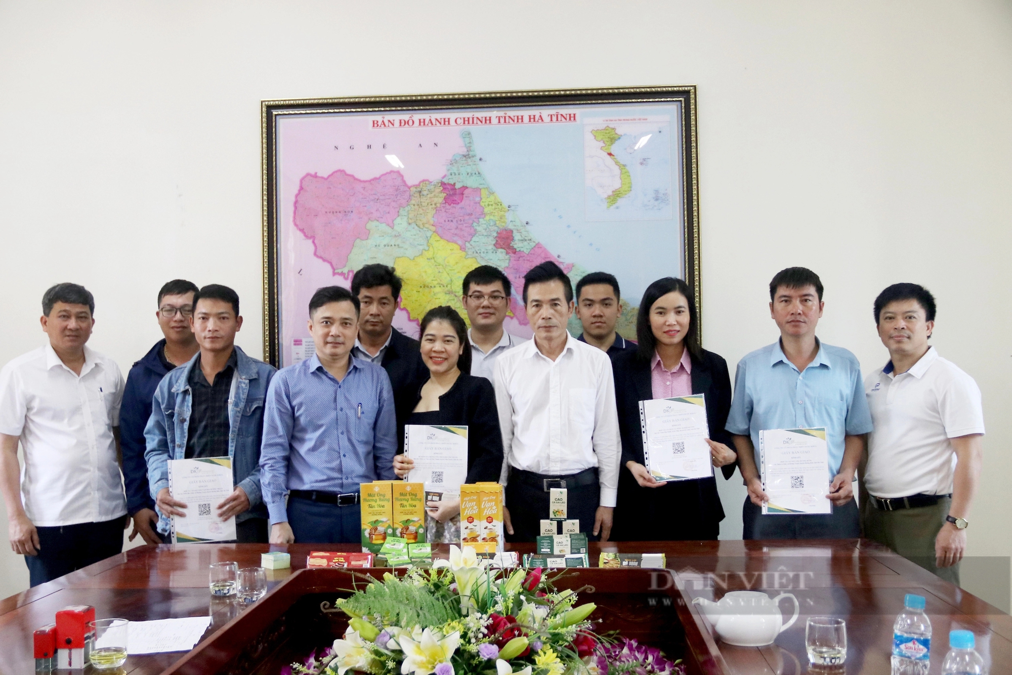 Hội Nông dân Việt Nam hỗ trợ xây dựng và phát triển 9 sản phẩm OCOP ở Hà Tĩnh- Ảnh 1.