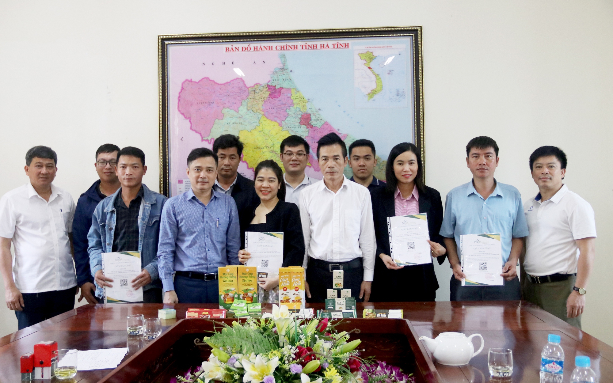 Hội Nông dân Việt Nam hỗ trợ xây dựng và phát triển 9 sản phẩm OCOP ở Hà Tĩnh