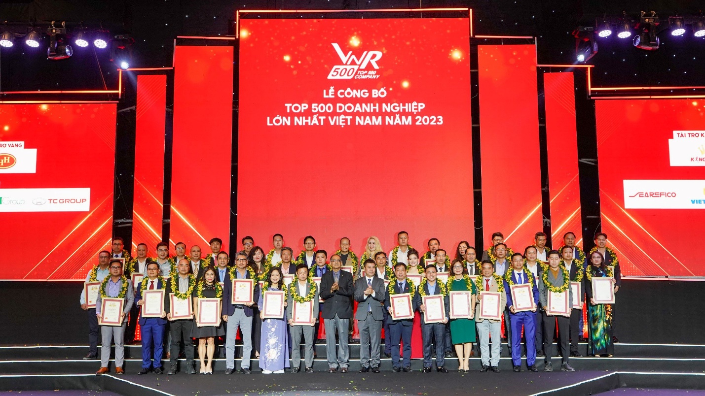 CityLand được vinh danh Top 500 doanh nghiệp lớn nhất Việt Nam 2023- Ảnh 1.