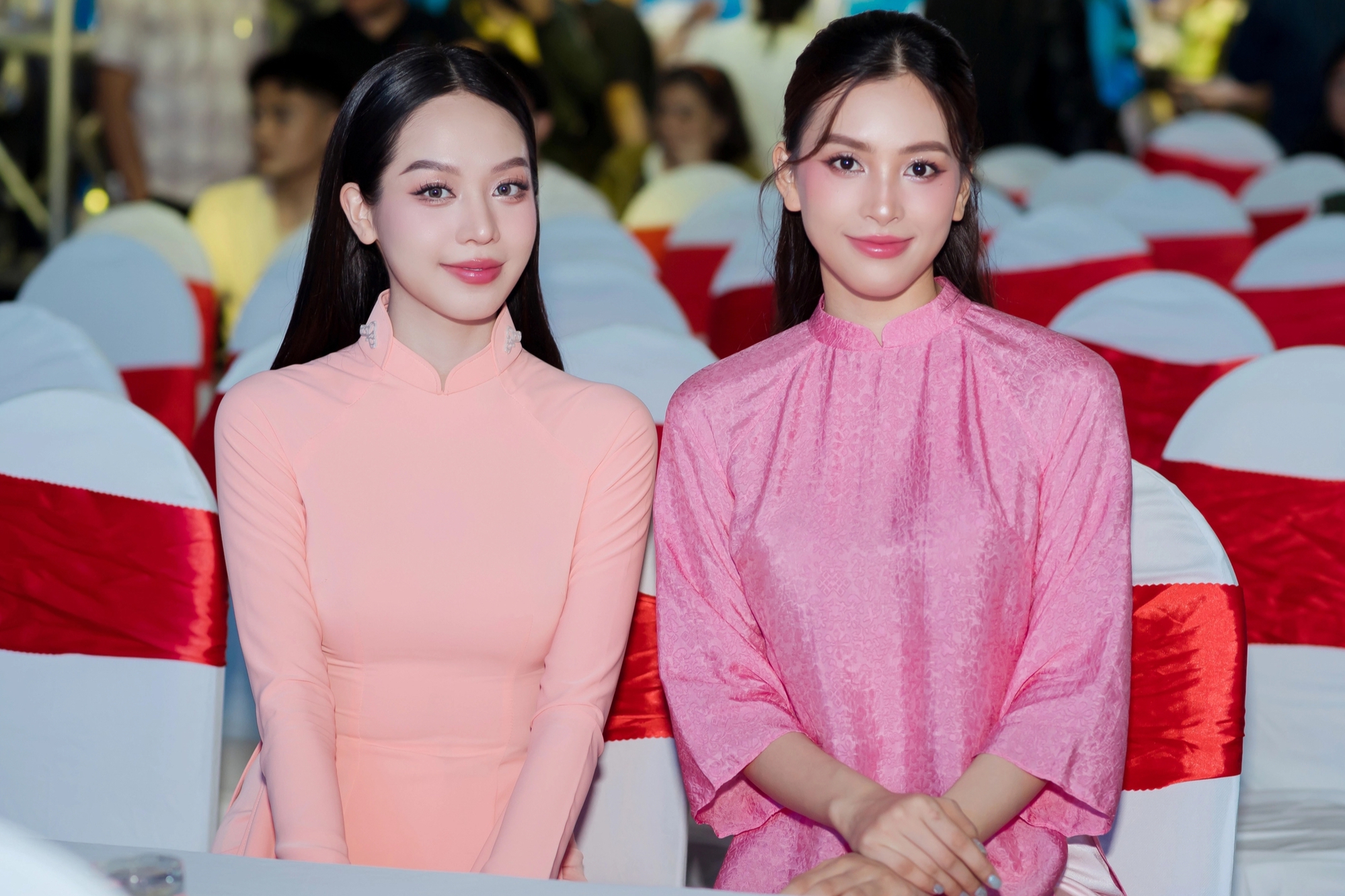 Hoa hậu Tiểu Vy, Thanh Thủy ghi điểm nhờ hành động đẹp trước Tết Nguyên đán 2024- Ảnh 2.