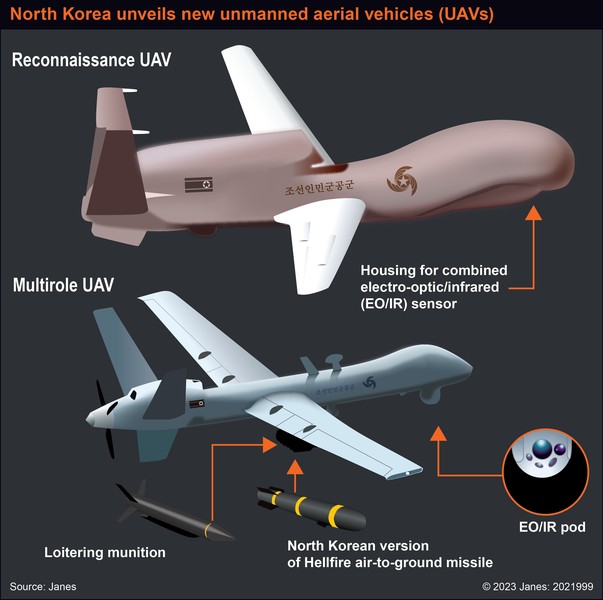 UAV "bản sao Global Hawk" của Triều Tiên được tạo ra từ linh kiện MiG-21- Ảnh 17.