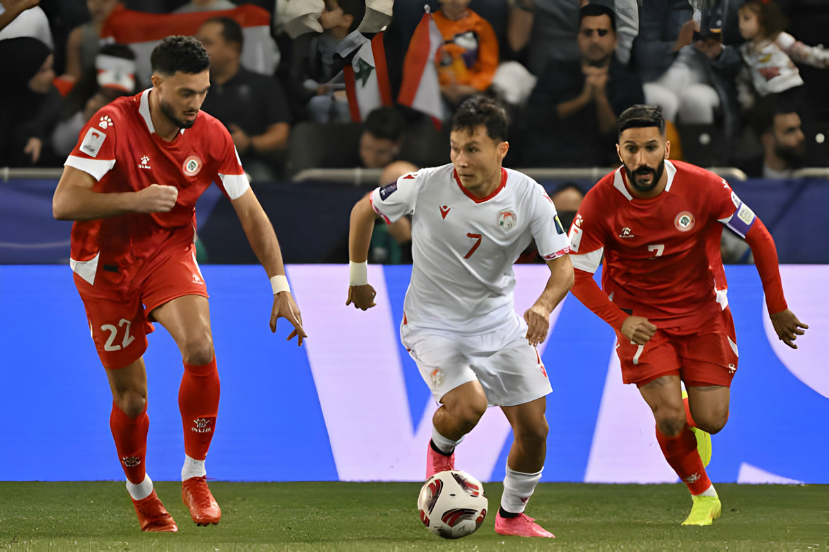 Tajikistan ngược dòng thắng Lebanon, giành vé vào vòng 1/8 Asian Cup 2024- Ảnh 1.