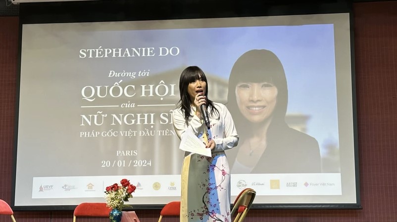 Nữ nghị sỹ Pháp gốc Việt đầu tiên chia sẻ thành công với cộng đồng người Việt tại Pháp- Ảnh 1.