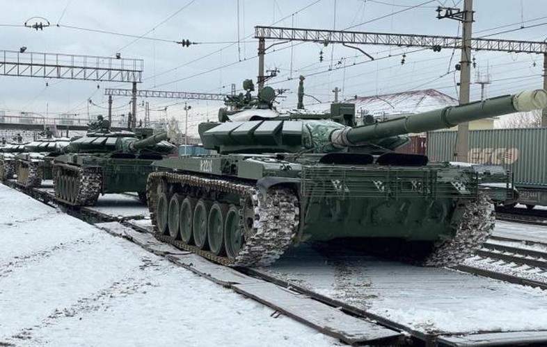 Điểm danh dàn xe tăng T-72B3M hiện đại hóa tham chiến ở nam Donetsk- Ảnh 2.