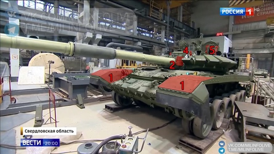 Điểm danh dàn xe tăng T-72B3M hiện đại hóa tham chiến ở nam Donetsk- Ảnh 5.