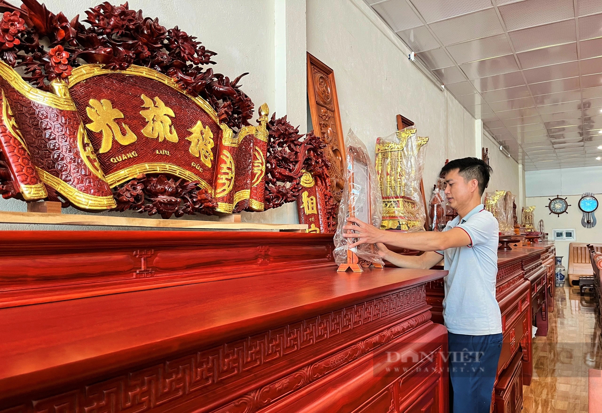Cả làng làm nghề mộc nổi tiếng ở Nghệ An thu hàng trăm tỷ, nay bỗng ế ẩm chưa từng thấy- Ảnh 10.