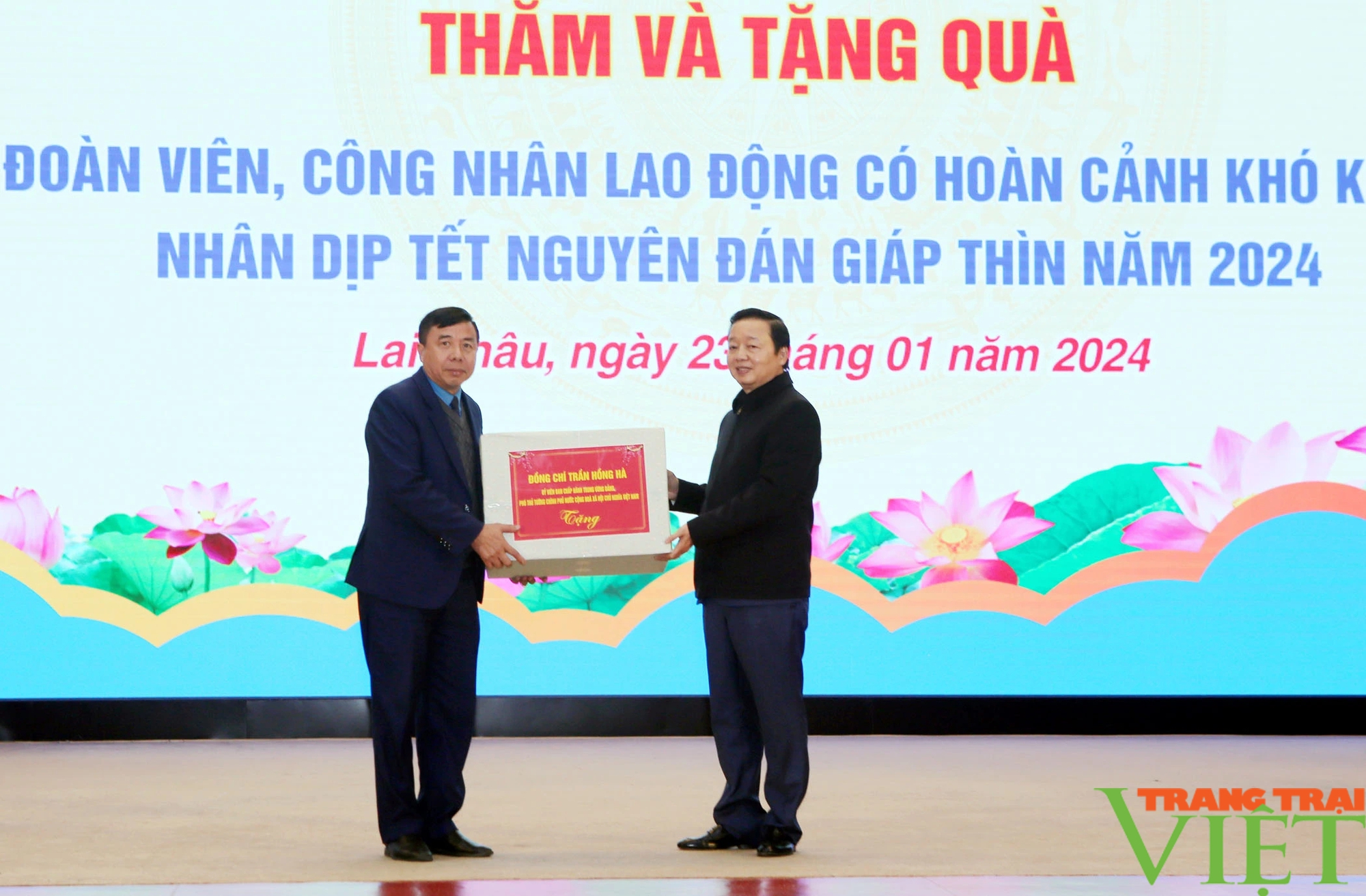 Phó Thủ tướng Trần Hồng Hà trao quà Tết tại Lai Châu- Ảnh 2.